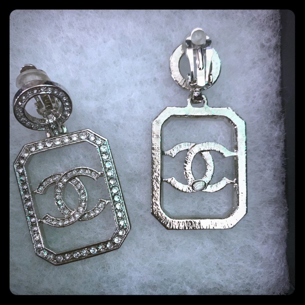 Chanel clip ons